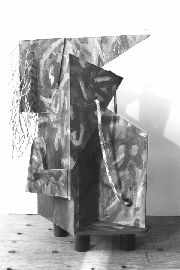 Jan Kotík, bez názvu, 1984, akryl; dílo nebylo vystaveno
